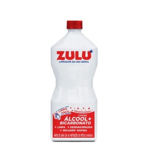 ALCOOL 1LT COM BICARBONATO ZULU