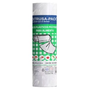 BOBINA PICOTADA 25CMX33CM BO. C/500UN EXTRUSA-PACK