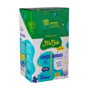 CANUDO SACHE 5MM GARRAFA CXI.500UN IT'S BIO STRAPLAST