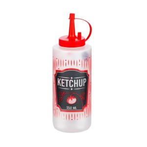 BISNAGA DE PLASTICO P/CATCHUP 350ML PLASDURAN