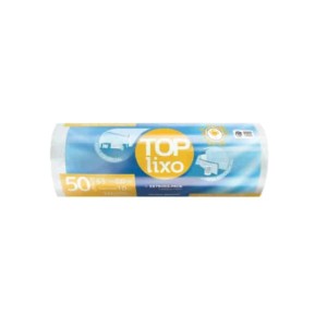 SACO DE LIXO TOPLIXO 50L BRANCO C/30UN