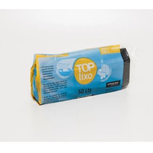  SACO DE LIXO TOPLIXO 50L PRETO C/30UN