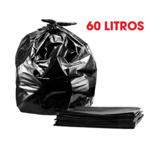 SACO LIXO P4 - 60LT -FD.C/100 SACOS- RESISTENTE