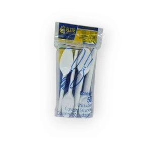  COLHER SOBREMESA BCA PC.50UN - ELITE