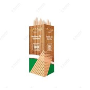 PALITO DE DENTE DE BAMBU EMBALADO EM PAPEL UM A UM PC.C/2000UN - TALGE